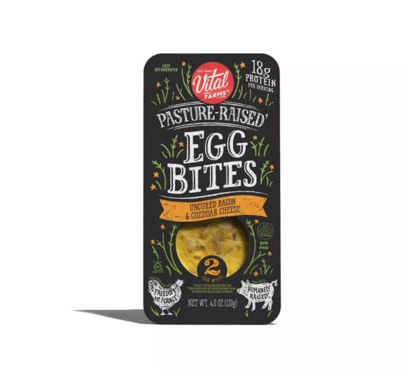 Vital Farms Pasture-Raised Egg Bites Bacon & Cheddar